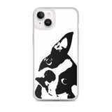 Boston Terrier Head Tilt iPhone Case
