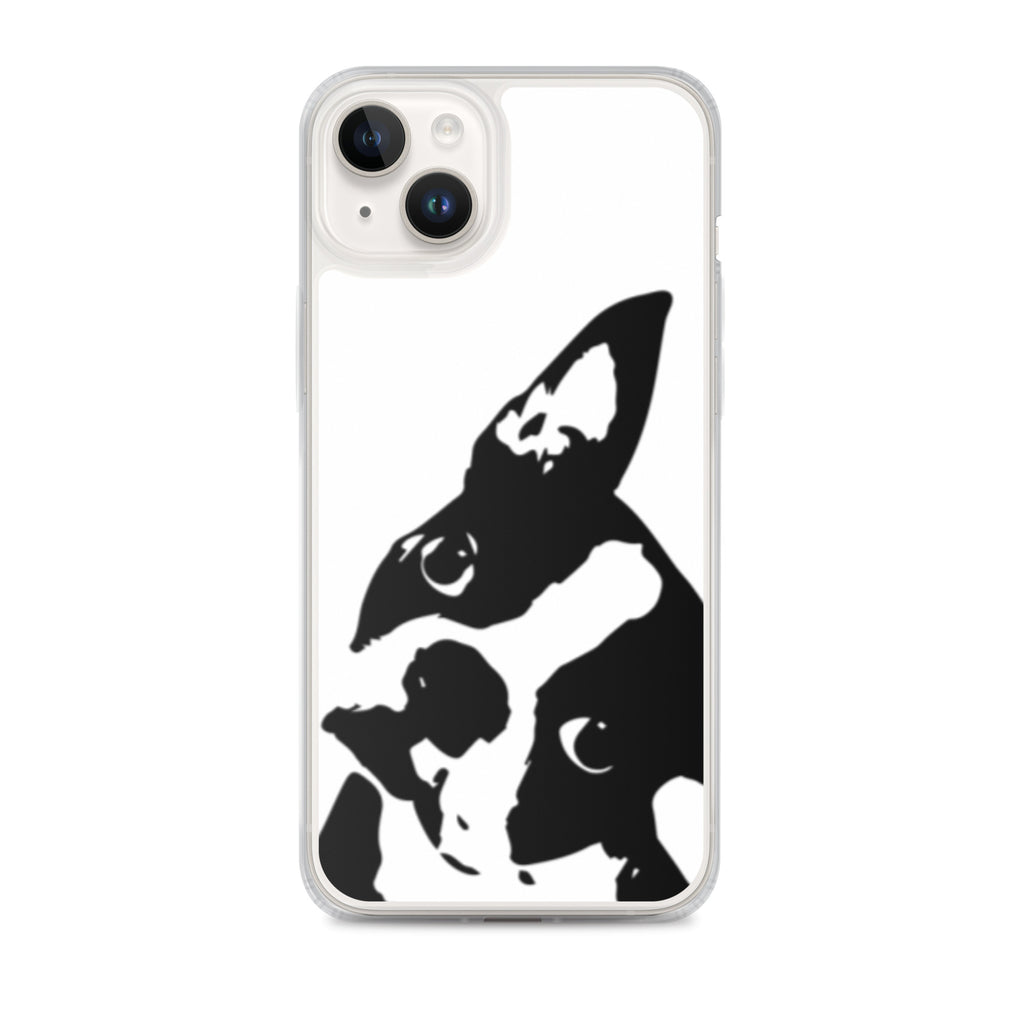 Boston Terrier Head Tilt iPhone Case