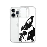 Boston Terrier Head Tilt iPhone Case