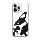 Boston Terrier Head Tilt iPhone Case