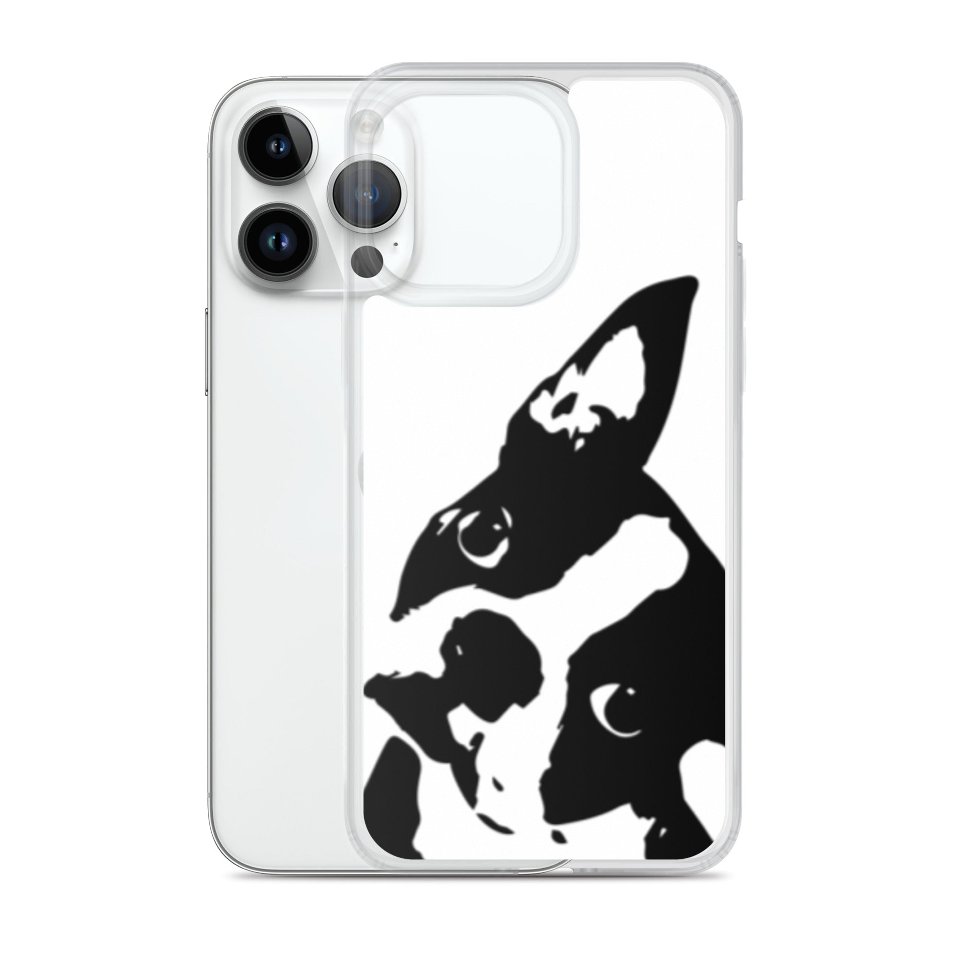 Boston Terrier Head Tilt iPhone Case