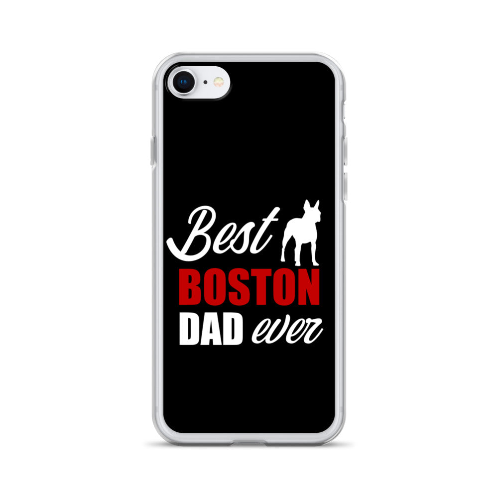 Best Boston Terrier Dad Ever iPhone Case