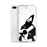 Boston Terrier Head Tilt iPhone Case