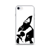 Boston Terrier Head Tilt iPhone Case