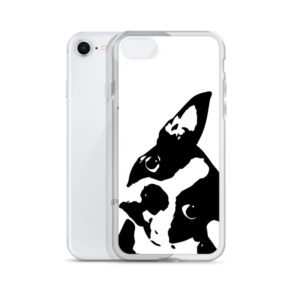 Boston Terrier Head Tilt iPhone Case