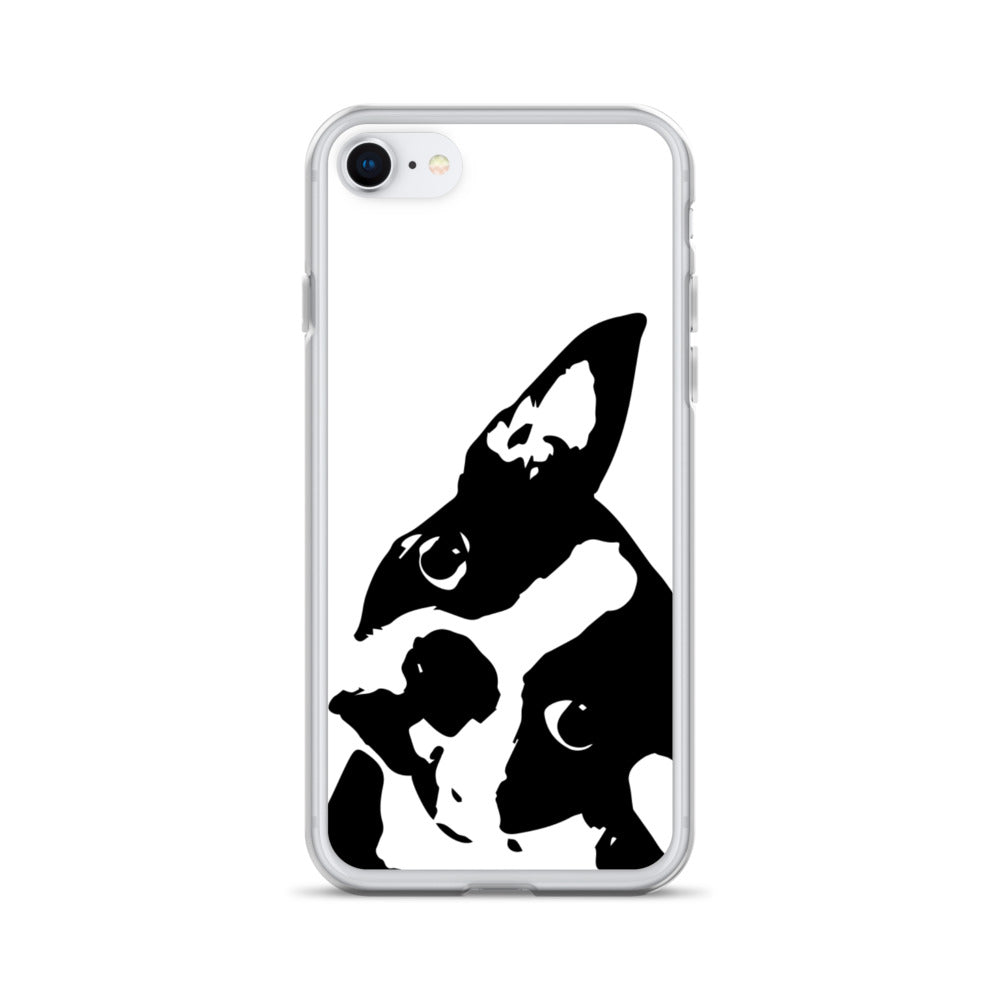 Boston Terrier Head Tilt iPhone Case