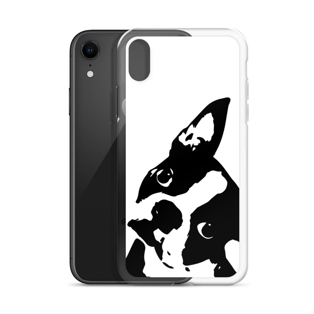Boston Terrier Head Tilt iPhone Case