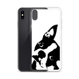 Boston Terrier Head Tilt iPhone Case