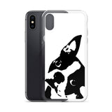 Boston Terrier Head Tilt iPhone Case