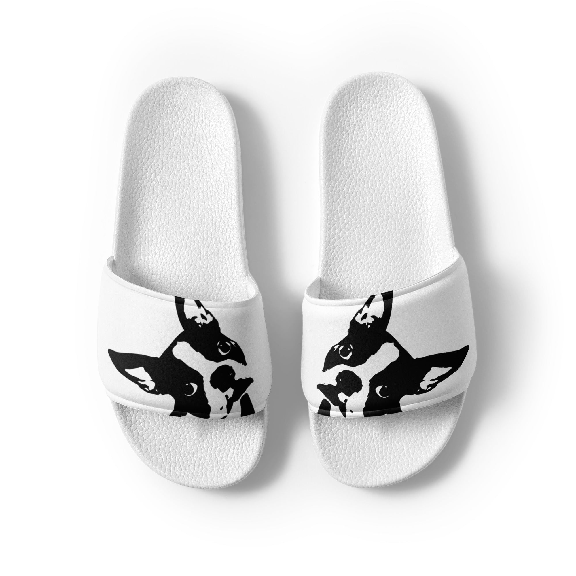 Boston Terrier Men’s Slides