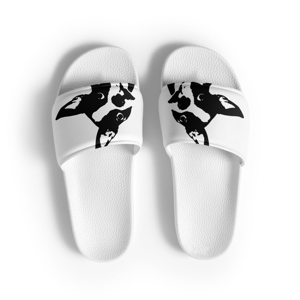 Boston Terrier Men’s Slides