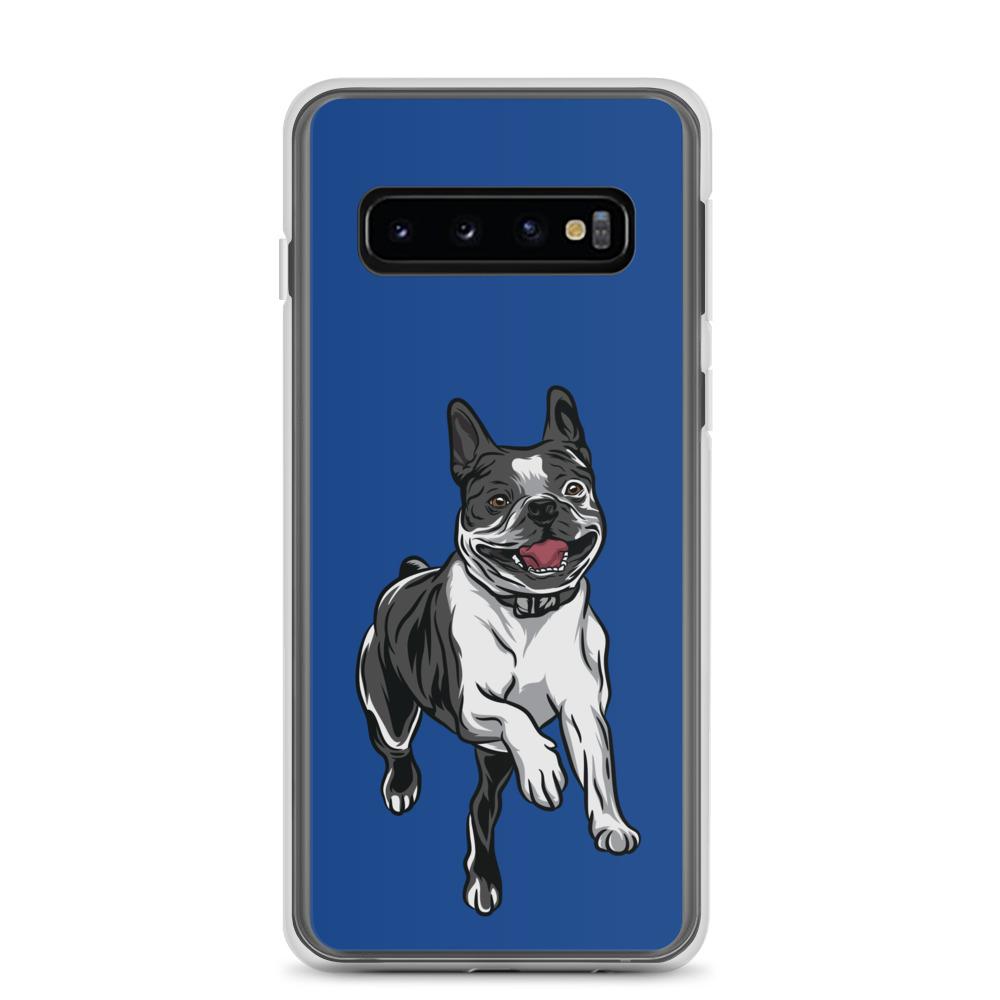 Boston Terrier Samsung Phone Case - Blue - Boston Terrier World