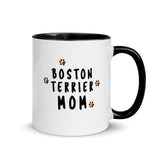 Boston Terrier Mom Muddy Paws Mug - Boston Terrier World