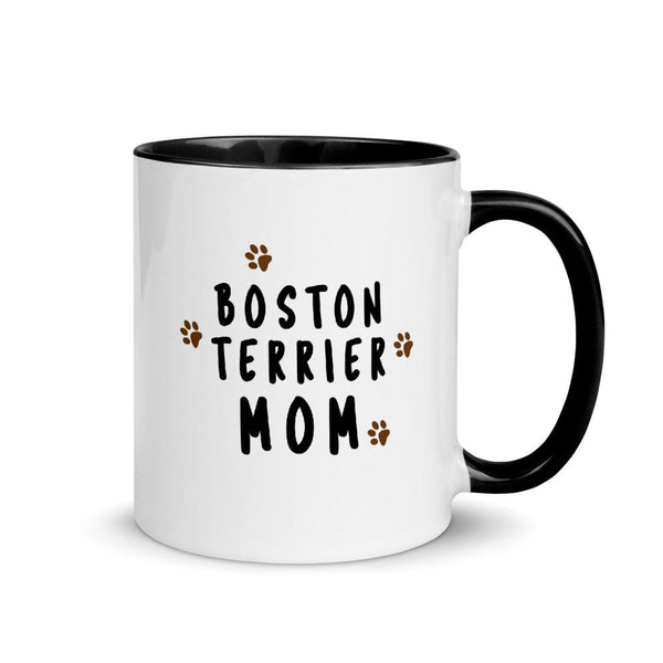 Boston Terrier Mom Muddy Paws Mug - Boston Terrier World