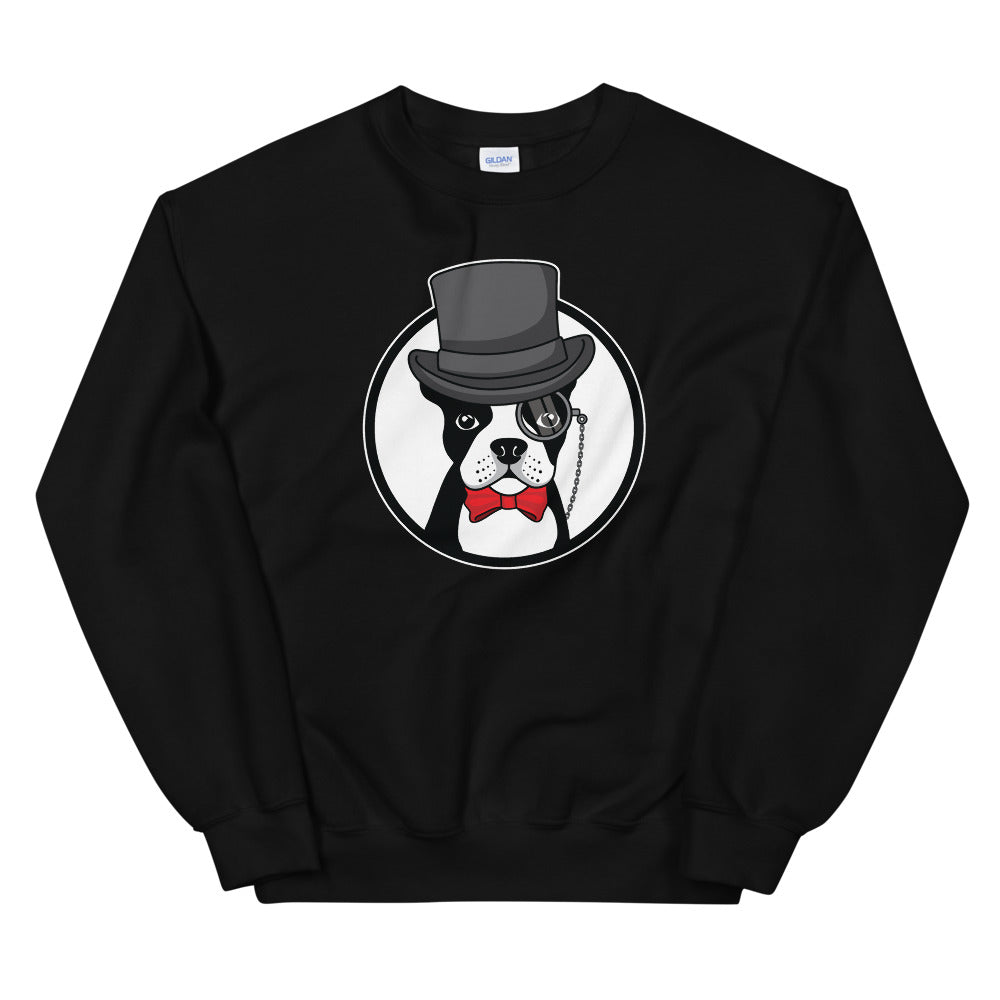 The Gentleman Boston Terrier Sweatshirt