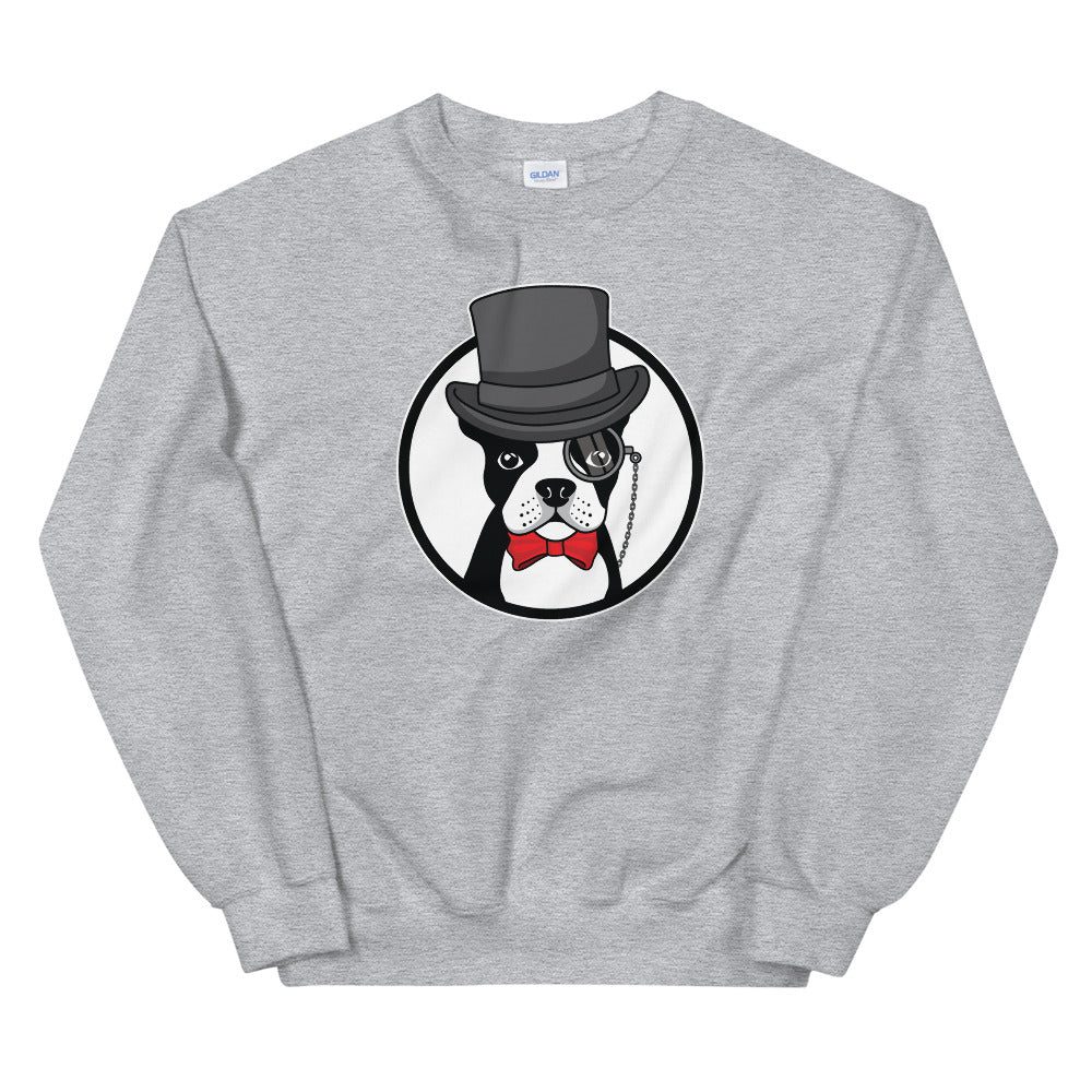 The Gentleman Boston Terrier Sweatshirt