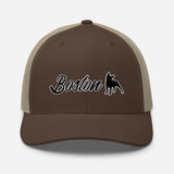 Boston Terrier Trucker Cap
