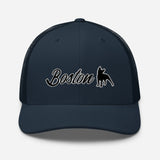 Boston Terrier Trucker Cap