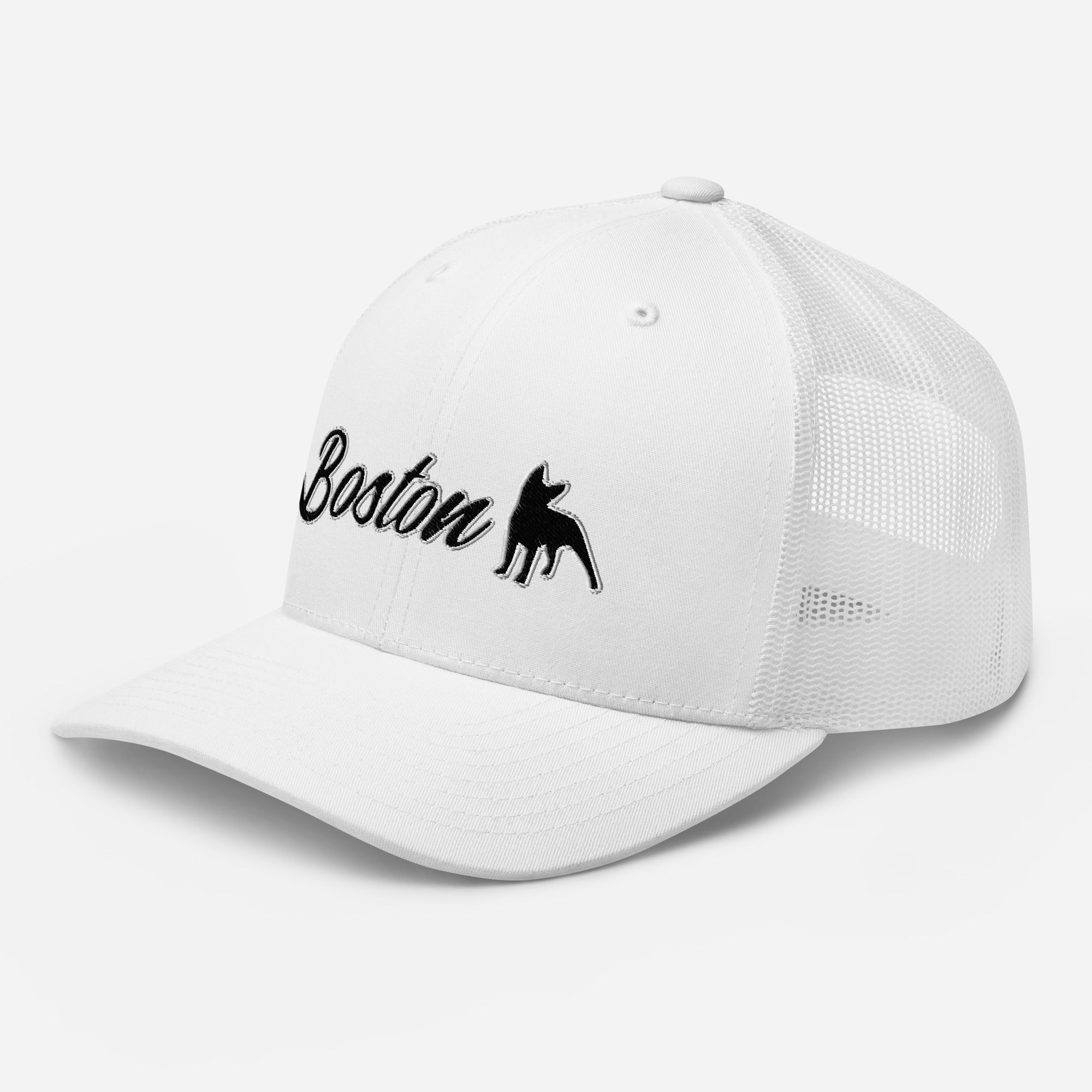 Boston Terrier Trucker Cap
