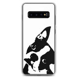 Boston Terrier Head Tilt Samsung Phone Case