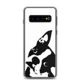 Boston Terrier Head Tilt Samsung Phone Case