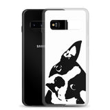 Boston Terrier Head Tilt Samsung Phone Case