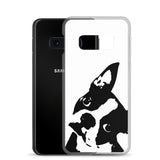 Boston Terrier Head Tilt Samsung Phone Case