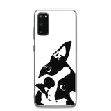 Boston Terrier Head Tilt Samsung Phone Case