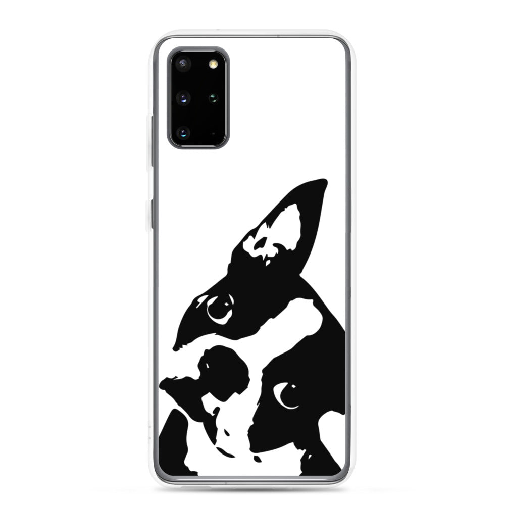 Boston Terrier Head Tilt Samsung Phone Case