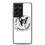 I Love My Boston Terrier Samsung Phone Case