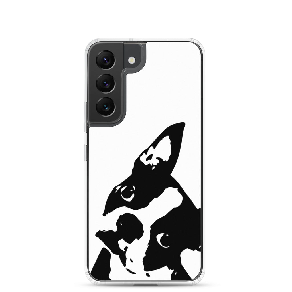 Boston Terrier Head Tilt Samsung Phone Case