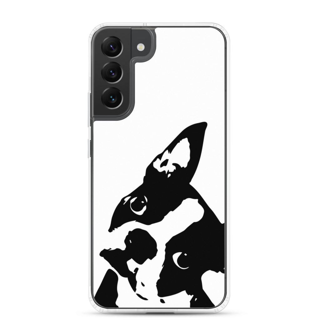 Boston Terrier Head Tilt Samsung Phone Case