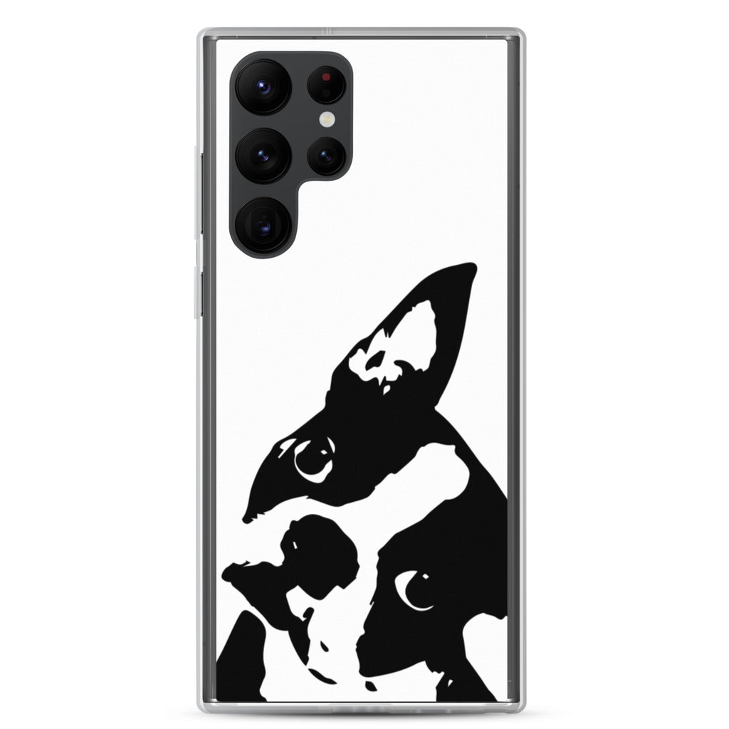 Boston Terrier Head Tilt Samsung Phone Case