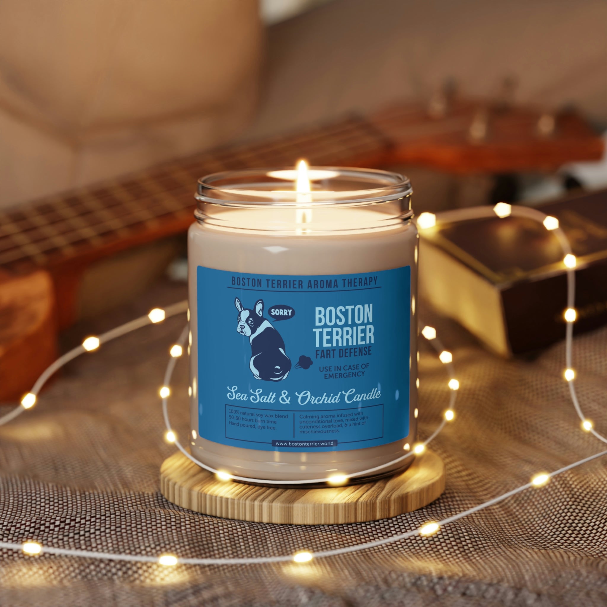 Sea Salt & Orchid - Boston Terrier Aroma Therapy