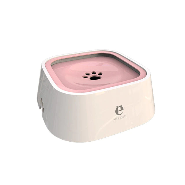 Slow Water Feeder Splash Free Dog Bowl