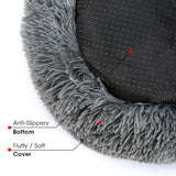 Super Soft Calming Dog Bed - Anti Slippery Bottom