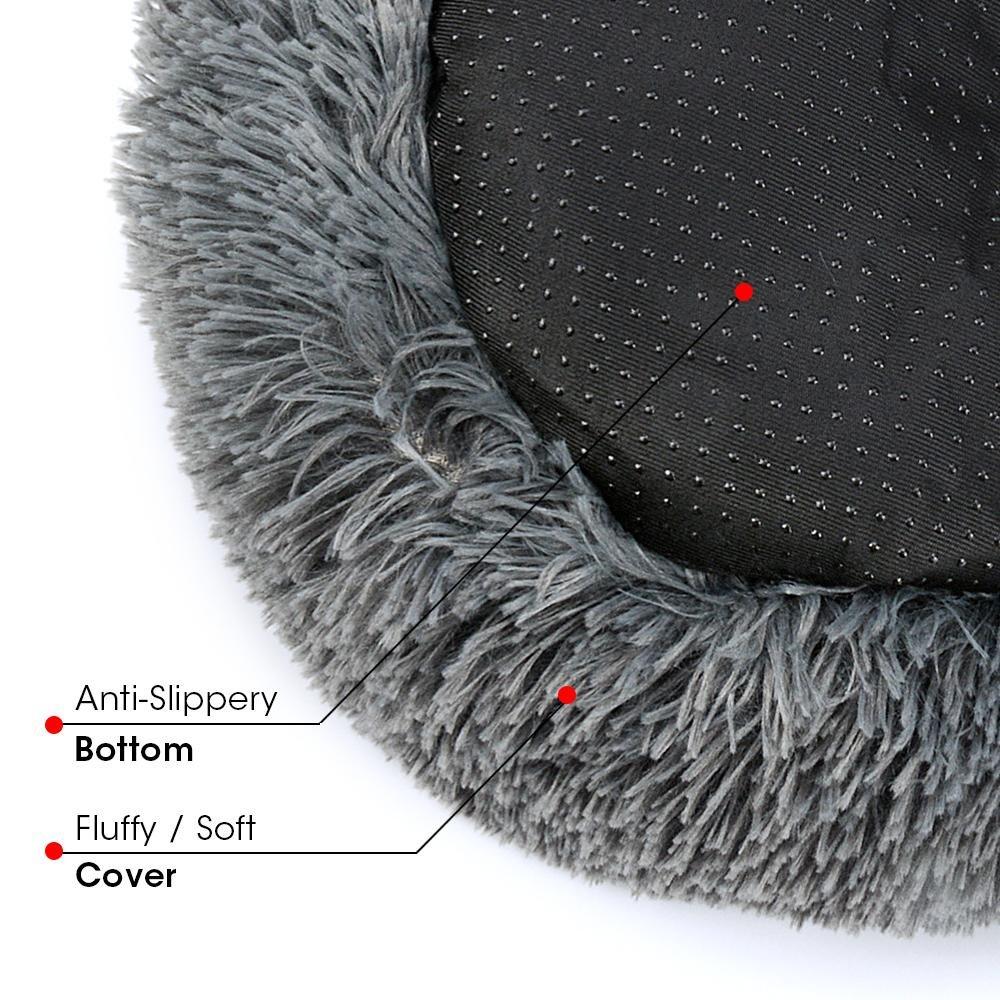 Super Soft Calming Dog Bed - Anti Slippery Bottom
