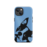 Boston Terrier Head Tilt Tough iPhone case - Jordy Blue