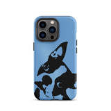 Boston Terrier Head Tilt Tough iPhone case - Jordy Blue