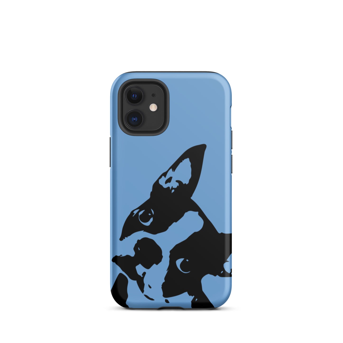 Boston Terrier Head Tilt Tough iPhone case - Jordy Blue
