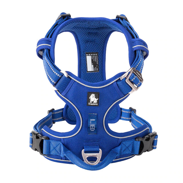 TrueLove Dog Harness No-Pull with Front Clip - Blue Color
