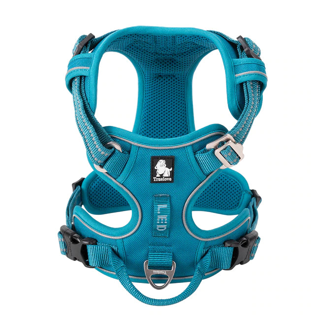 TrueLove Dog Harness No-Pull with Front Clip - Light Blue Color
