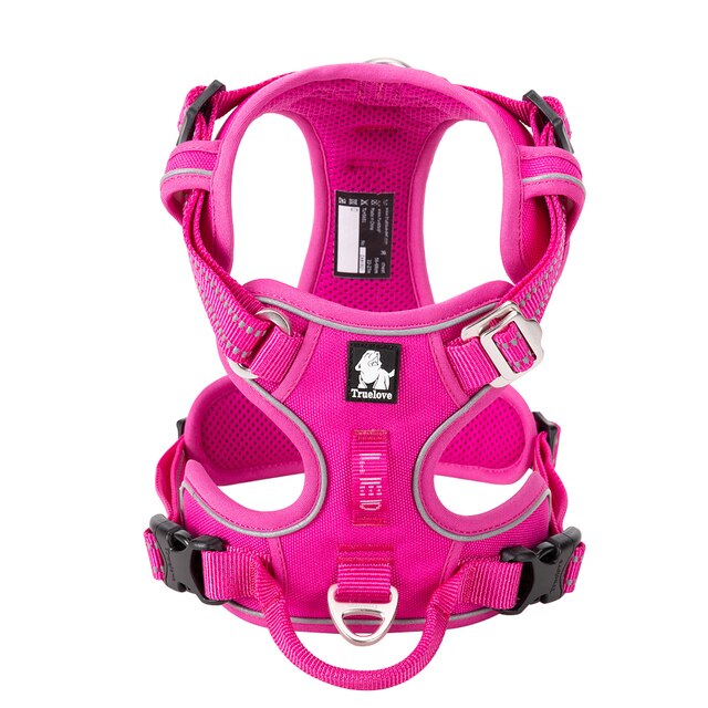 TrueLove Dog Harness No-Pull with Front Clip - Pink Color