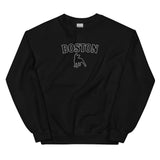 Boston Terrier Embroidered Sweatshirt