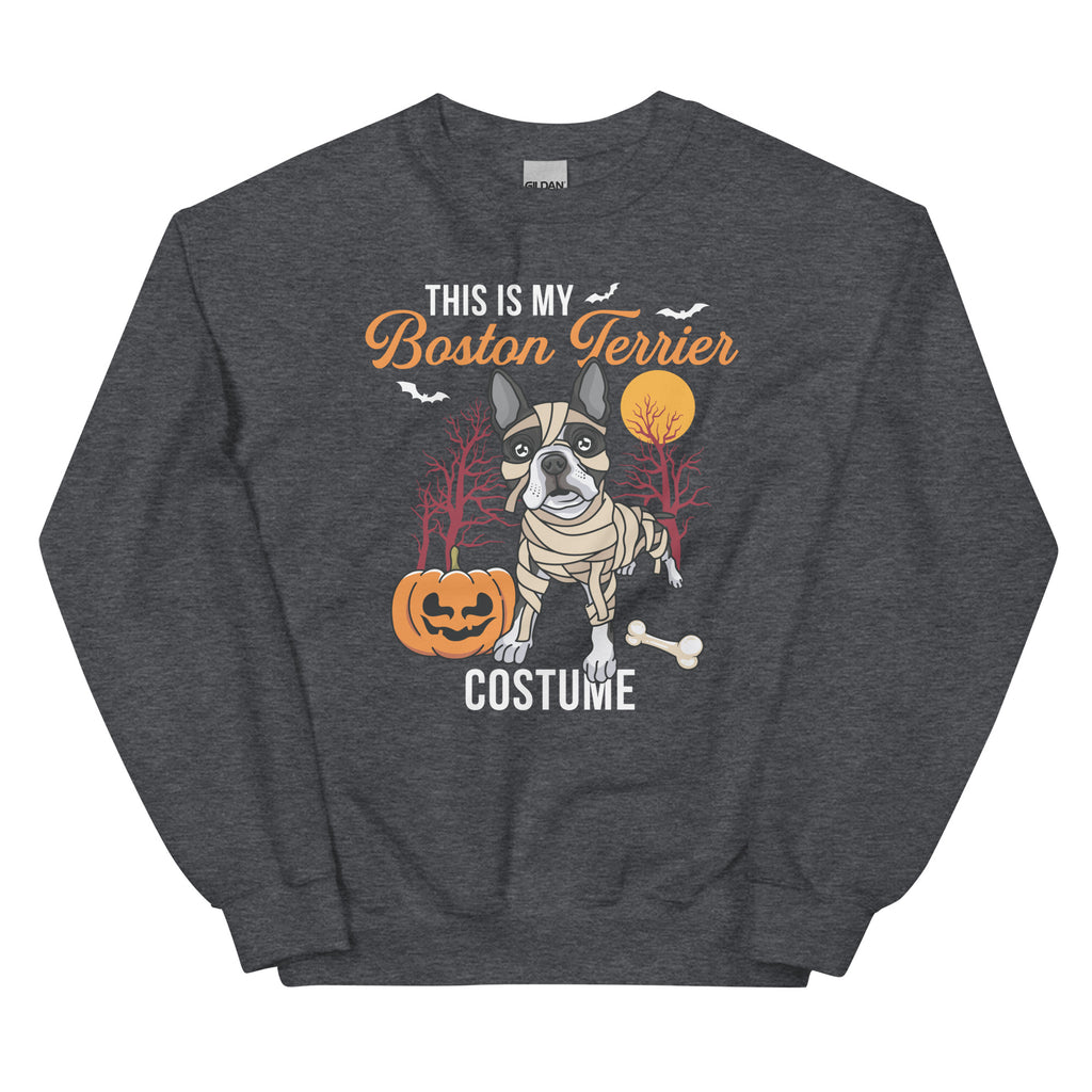This Is My Boston Terrier Costume Sweatshirt