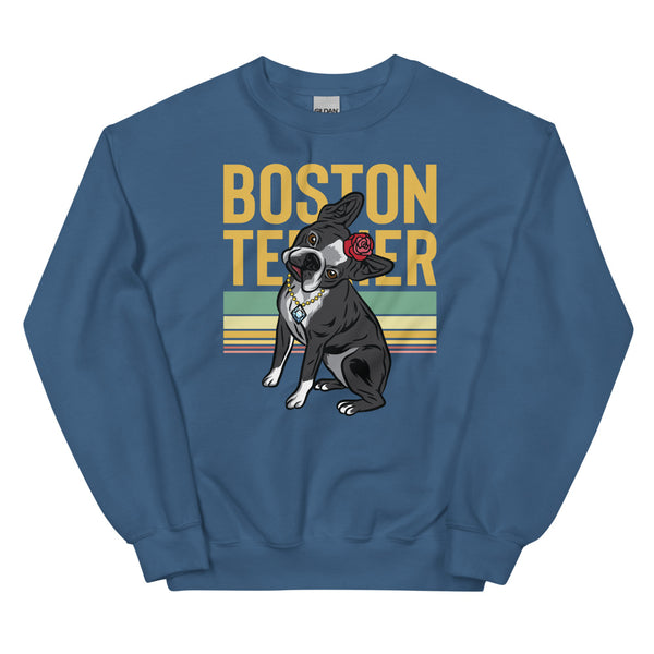The Lady Boston Terrier Sweatshirt