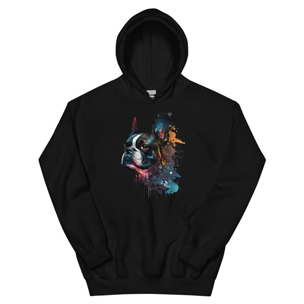 Boston Terrier Art Hoodie