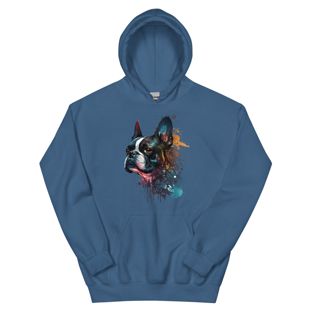 Boston Terrier Art Hoodie
