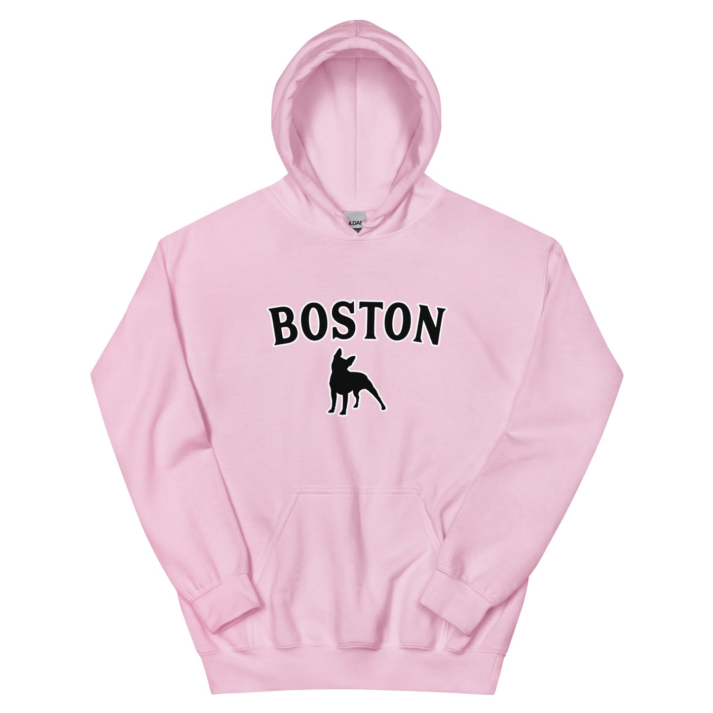 Boston Terrier Embroidered Hoodie