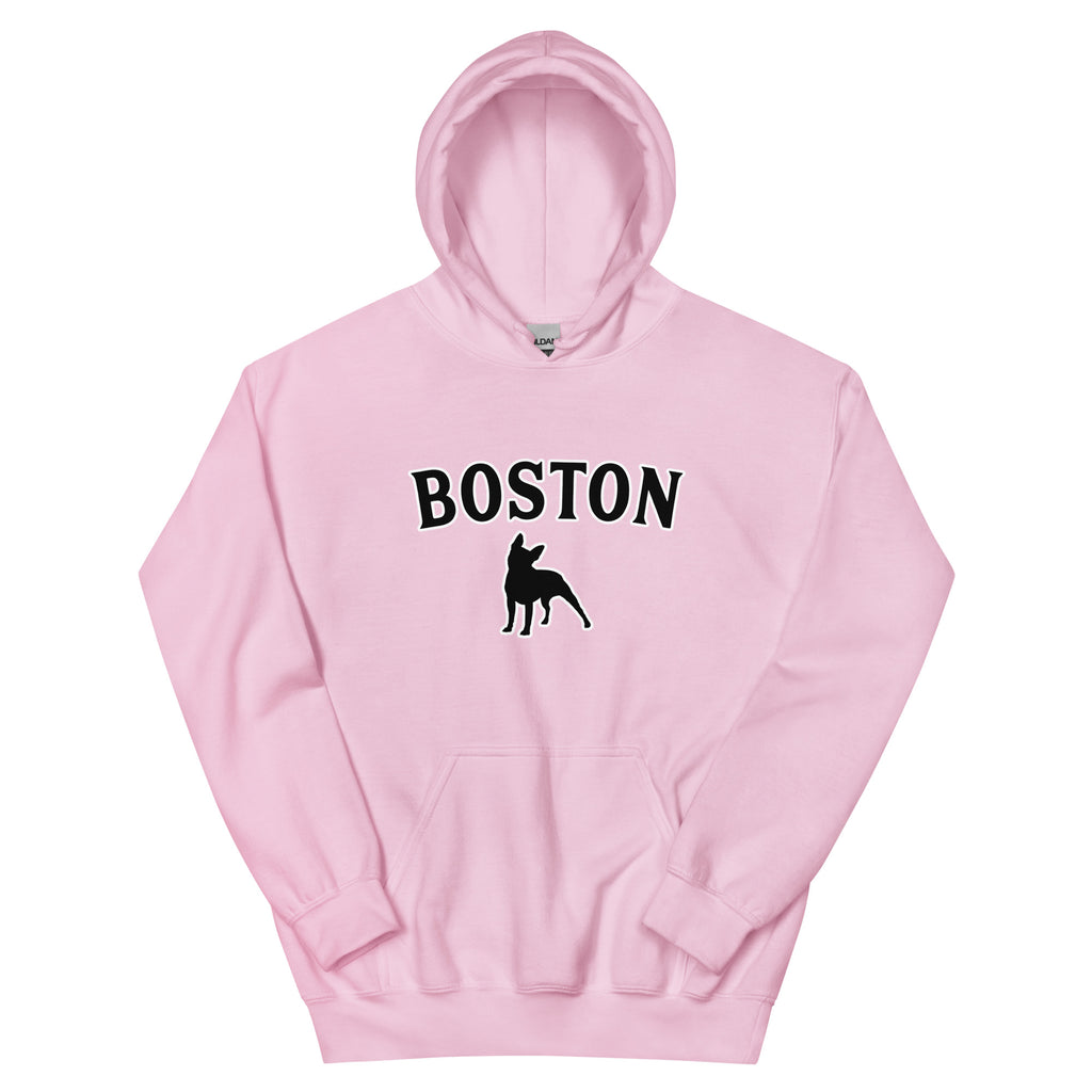 Boston Terrier Embroidered Hoodie